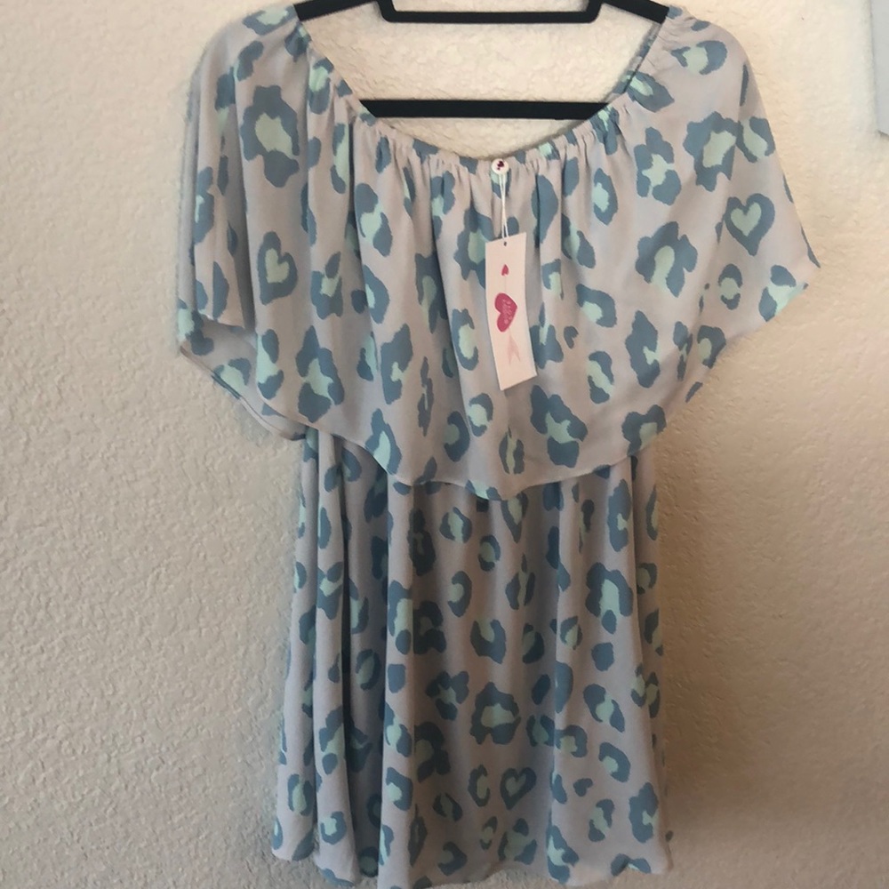 Buddy love OTS leopard dress size S